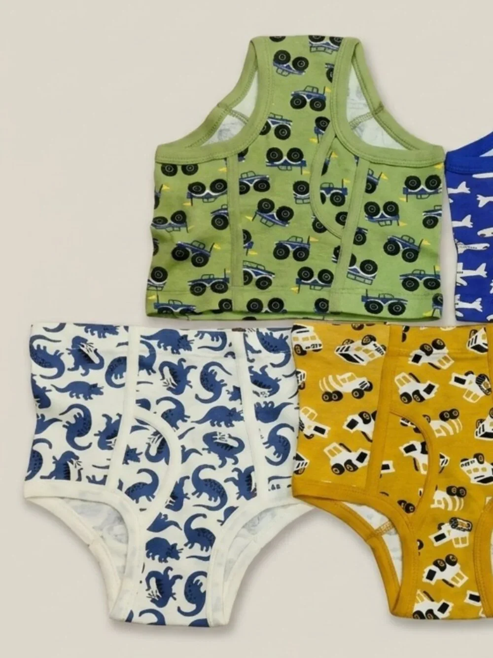 Animal 5 Size M - Boys Briefs Underwear Variety Pack Trucks Airplanes Dinosaur